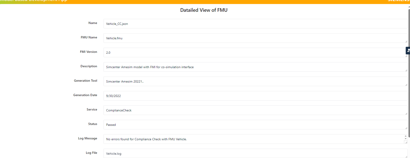 Overview FMU Compliance